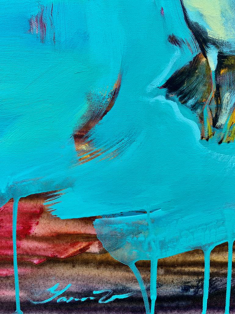 Original Expressionism Animal Painting by Yaroslav Yaseniev