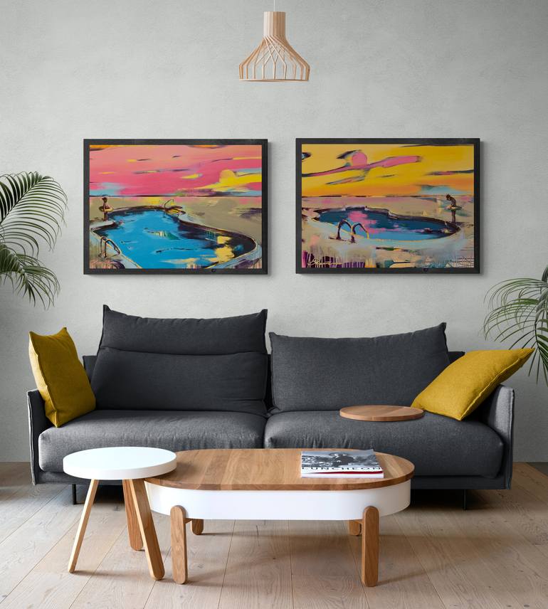 Original Expressionism People Painting by Yaroslav Yaseniev