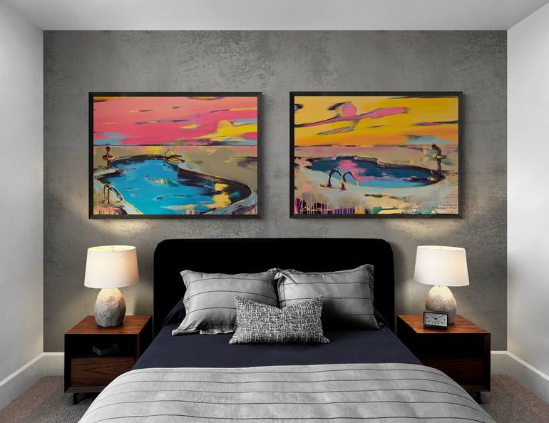 Original Expressionism People Painting by Yaroslav Yaseniev