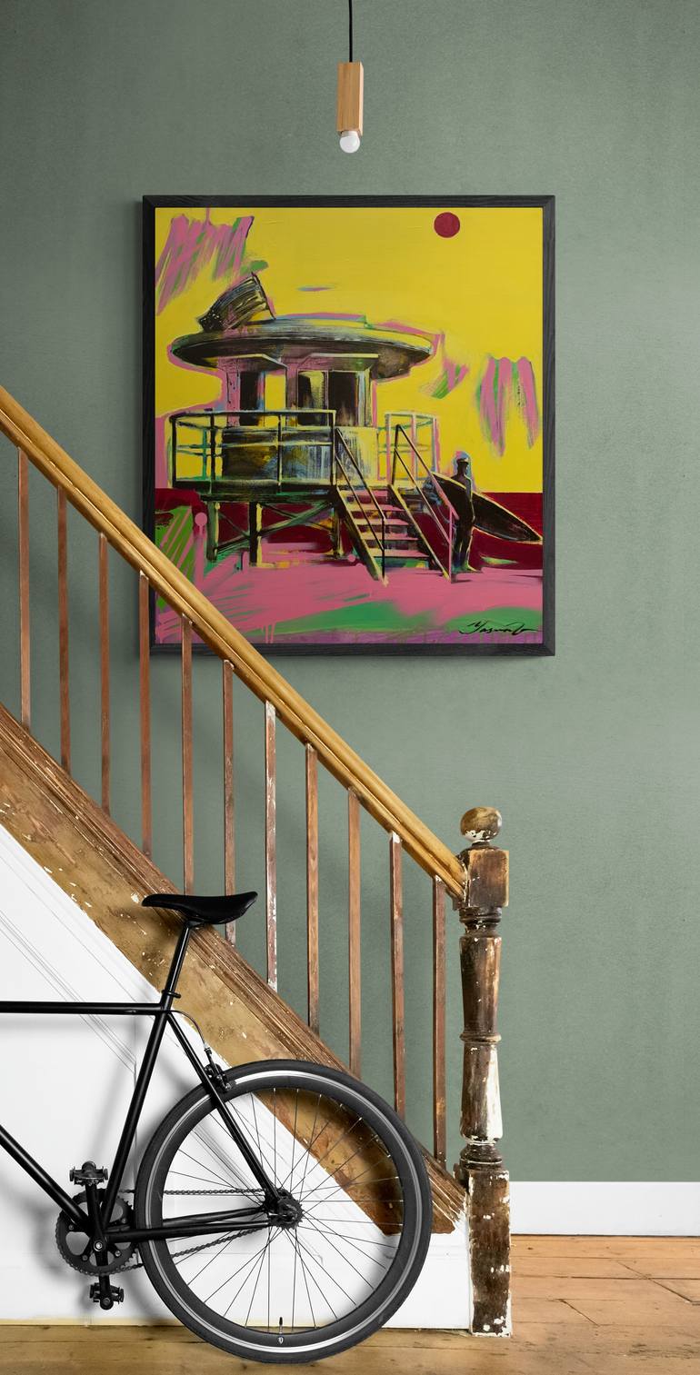 Original Expressionism Sports Painting by Yaroslav Yaseniev
