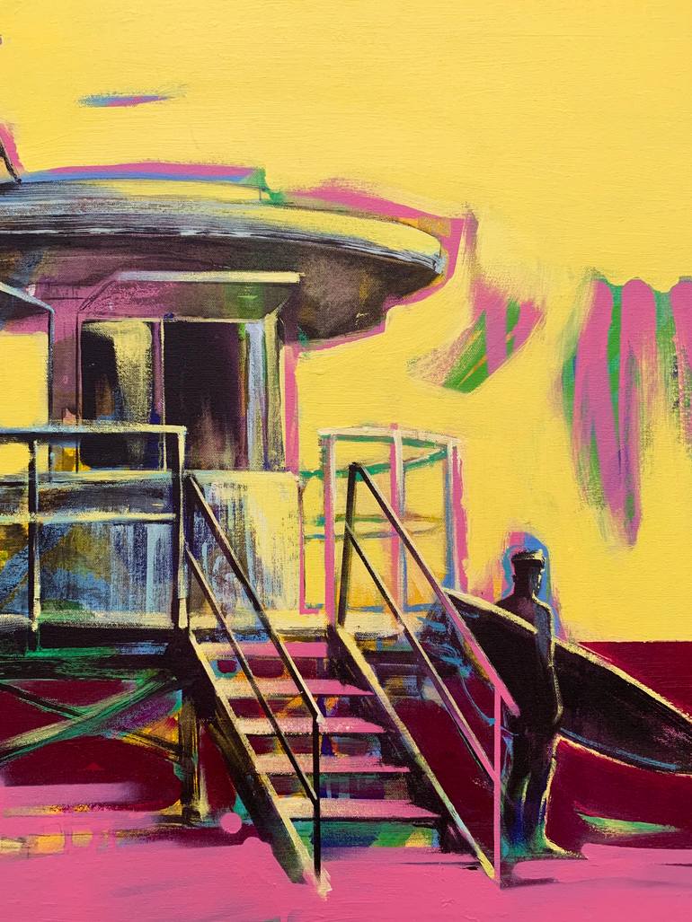 Original Expressionism Sports Painting by Yaroslav Yaseniev