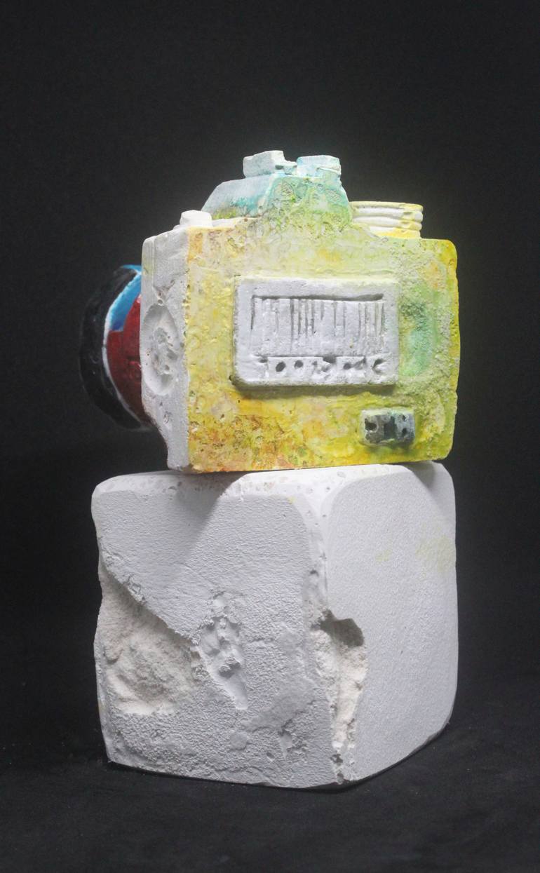 Original Figurative Science/Technology Sculpture by Jenny Hee