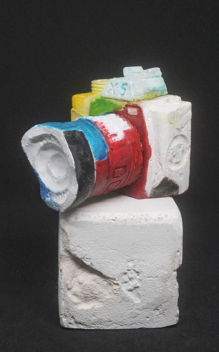 Original Figurative Science/Technology Sculpture by Jenny Hee