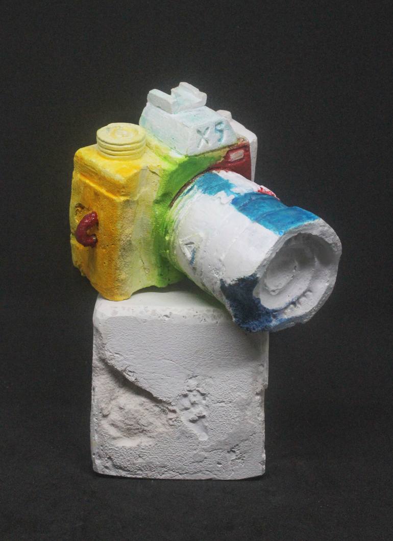 Original Figurative Science/Technology Sculpture by Jenny Hee