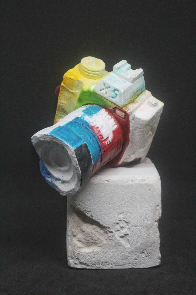 Original Figurative Science/Technology Sculpture by Jenny Hee