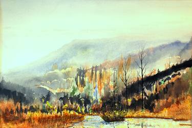 Original Expressionism Landscape Paintings by John Glass