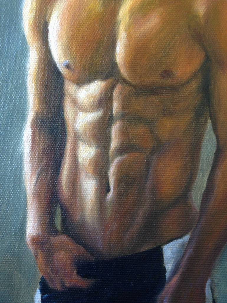 Original Figurative Men Painting by Pat Kelley