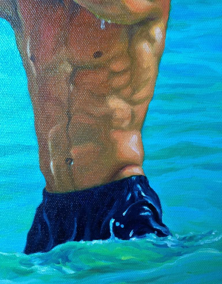 Original Figurative Men Painting by Pat Kelley