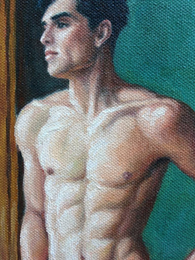 Original Figurative Men Painting by Pat Kelley