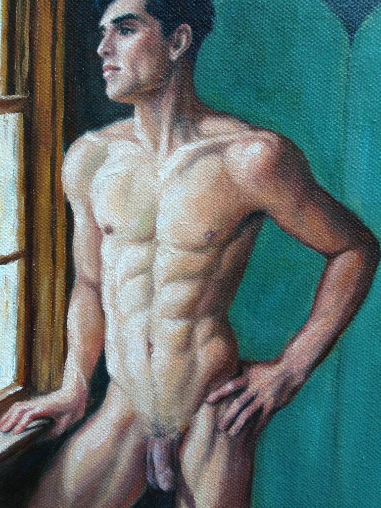 Original Figurative Men Painting by Pat Kelley