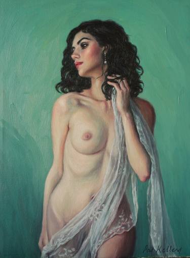 Original Fine Art Nude Paintings by Pat Kelley