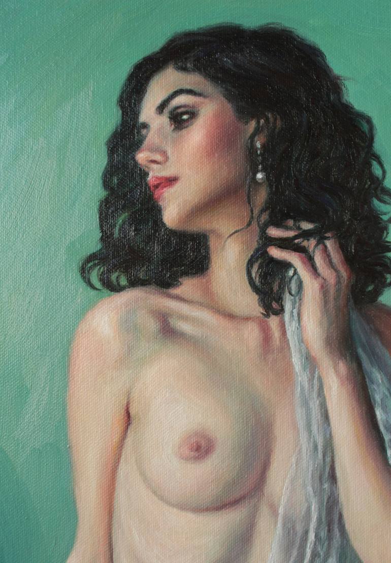 Original Nude Painting by Pat Kelley