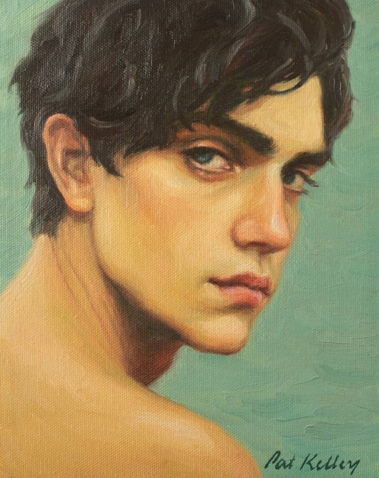 Print of Figurative Men Painting by Pat Kelley