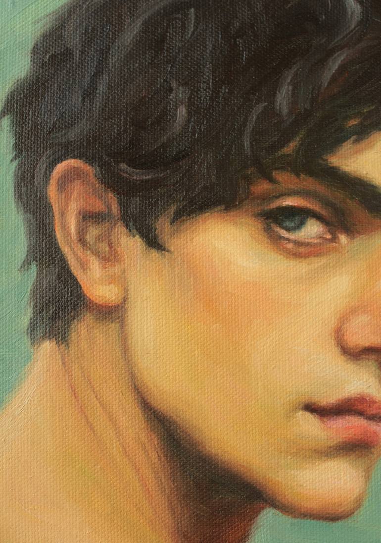 Original Figurative Men Painting by Pat Kelley