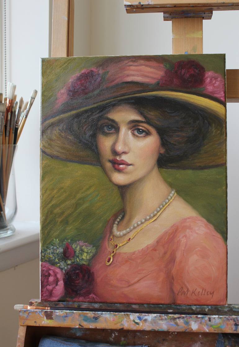 Original Figurative People Painting by Pat Kelley