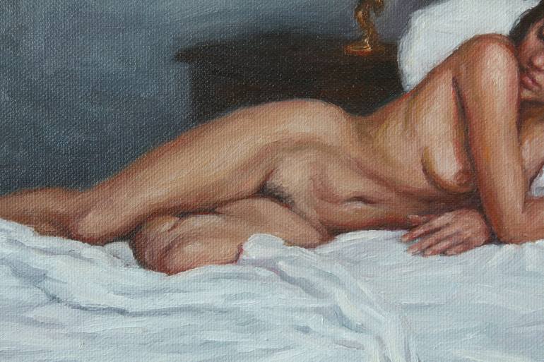 Original Figurative Nude Painting by Pat Kelley