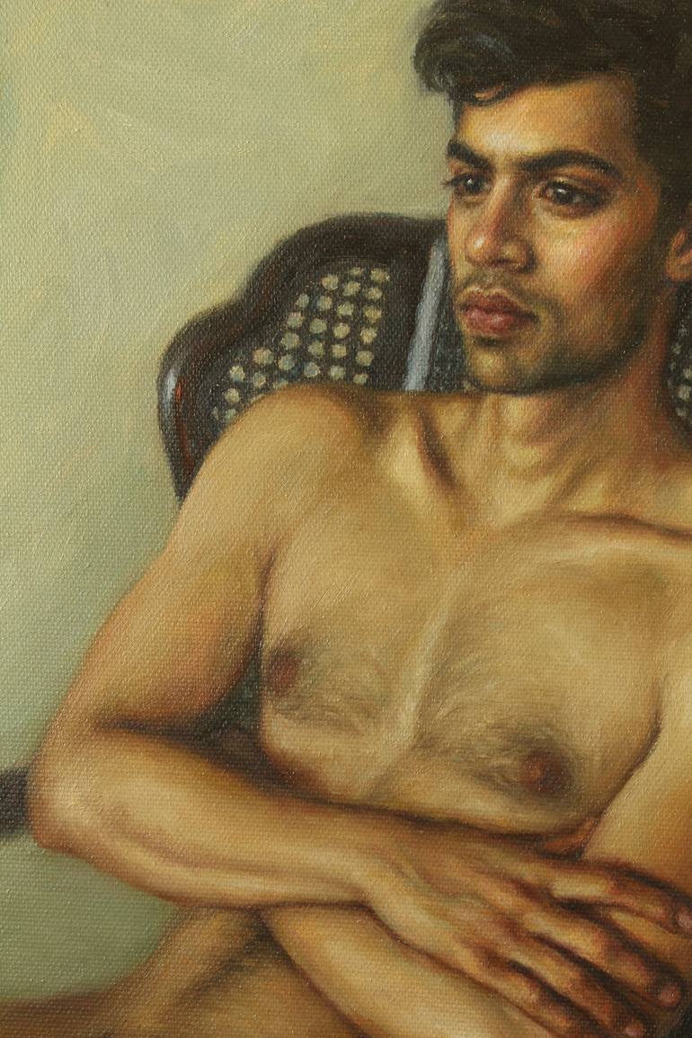 Original Figurative Nude Painting by Pat Kelley