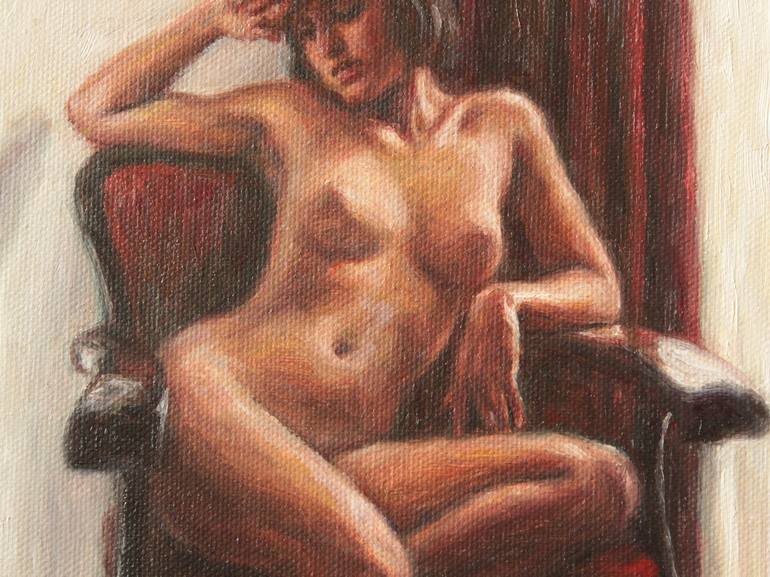 Original Figurative Nude Painting by Pat Kelley