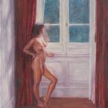 Nude by a Window, Portugal by Pat Kelley