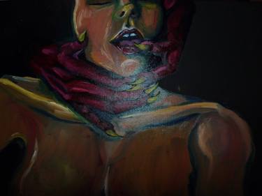 Print of Expressionism Erotic Paintings by Alyssa Mclaughlin