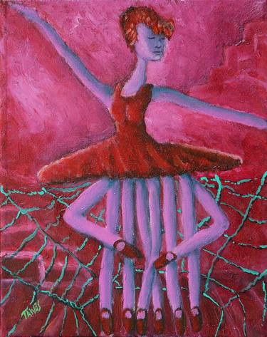 Print of Expressionism Performing Arts Paintings by Dennis Tawes