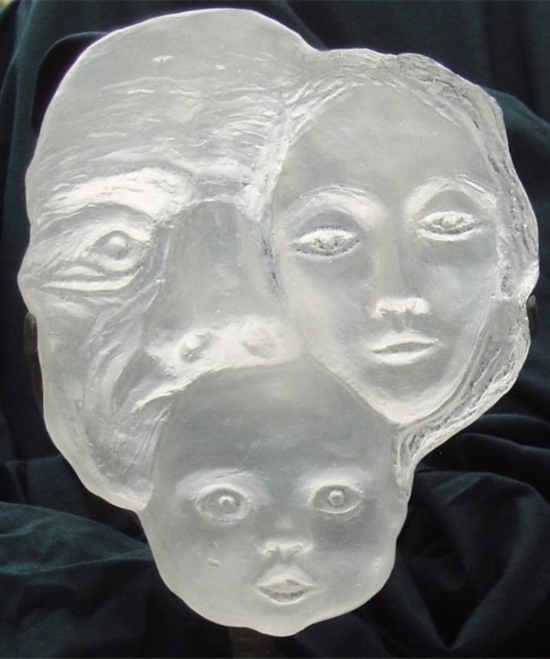 Original People Sculpture by Elizabeth H H Cull