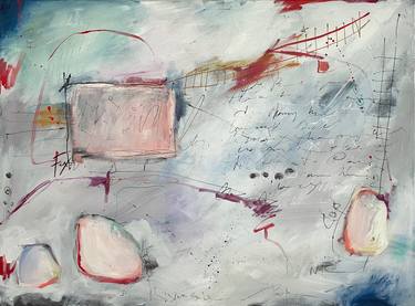 Original Abstract Expressionism Abstract Paintings by Sarah Gilbert Fox