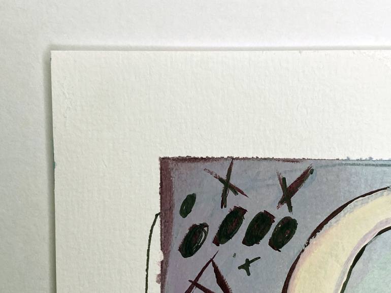 Original Abstract Animal Painting by Sarah Gilbert Fox