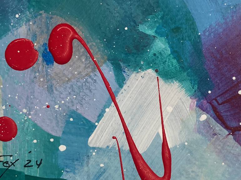 Original Contemporary Abstract Painting by Sarah Gilbert Fox
