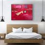 Red Runner in an interior bedroom setting