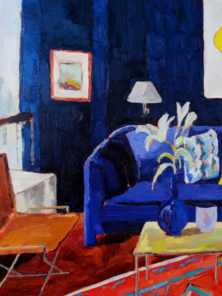 Original Impressionism Interiors Painting by Amanda Cutlack