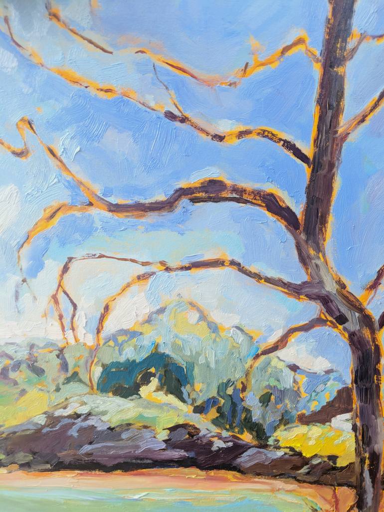 Original Impressionism Seascape Painting by Amanda Cutlack