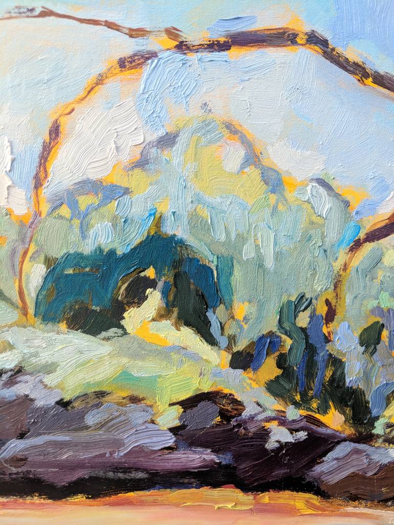 Original Impressionism Seascape Painting by Amanda Cutlack