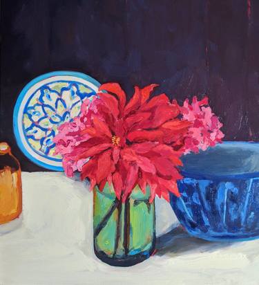 Original Impressionism Floral Paintings by Amanda Cutlack