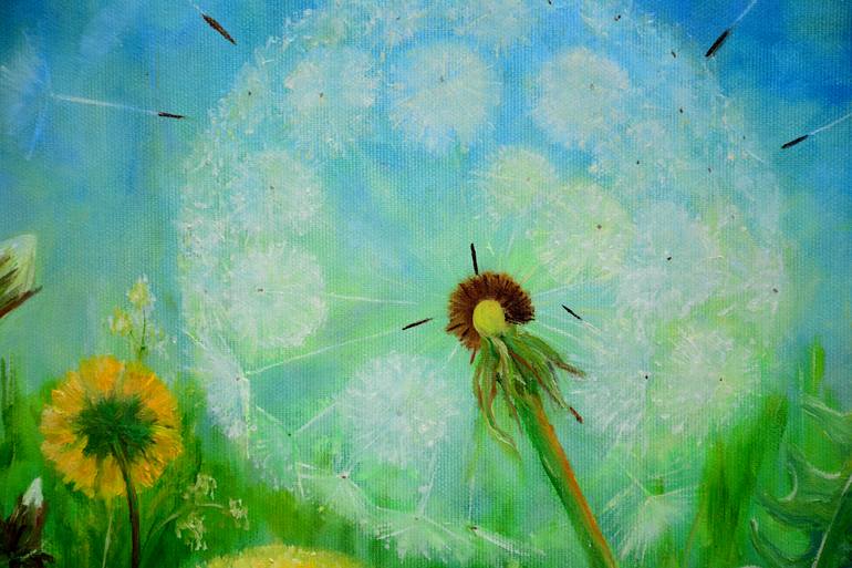 Original Impressionism Floral Painting by Olga Belash-Karasjova