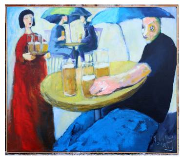 Print of Figurative People Paintings by Miro Bialy
