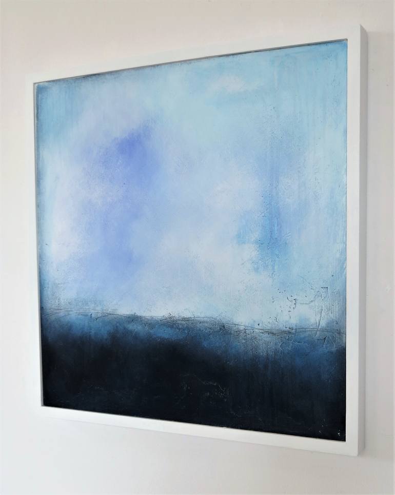 Original Abstract Expressionism Seascape Painting by Christopher Fox