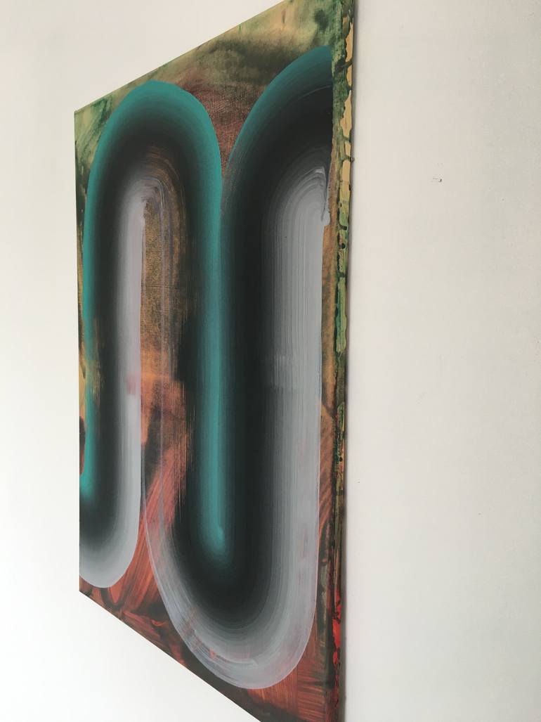 Original Abstract Painting by Radek Kobus