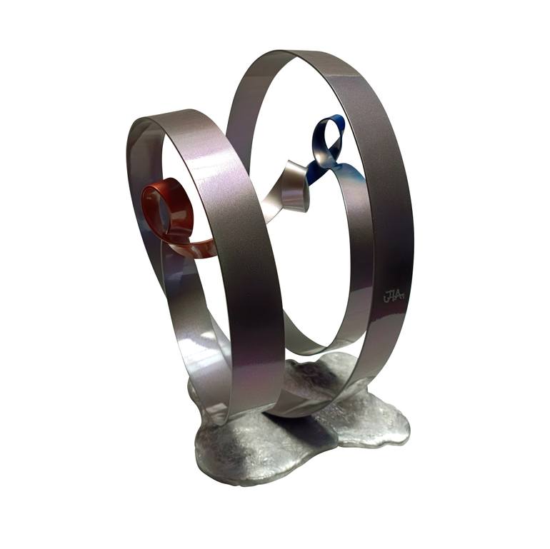 Original Abstract Expressionism Abstract Sculpture by Jose Ignacio Alvarado