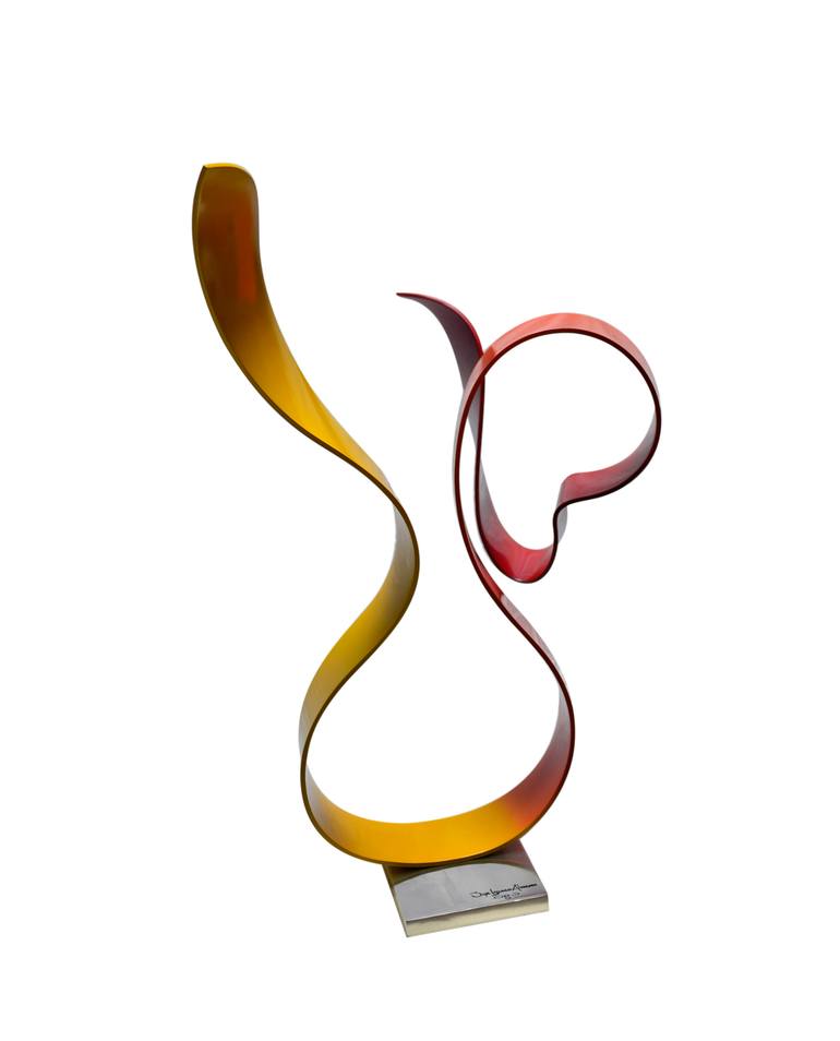 Original Abstract Expressionism Abstract Sculpture by Jose Ignacio Alvarado