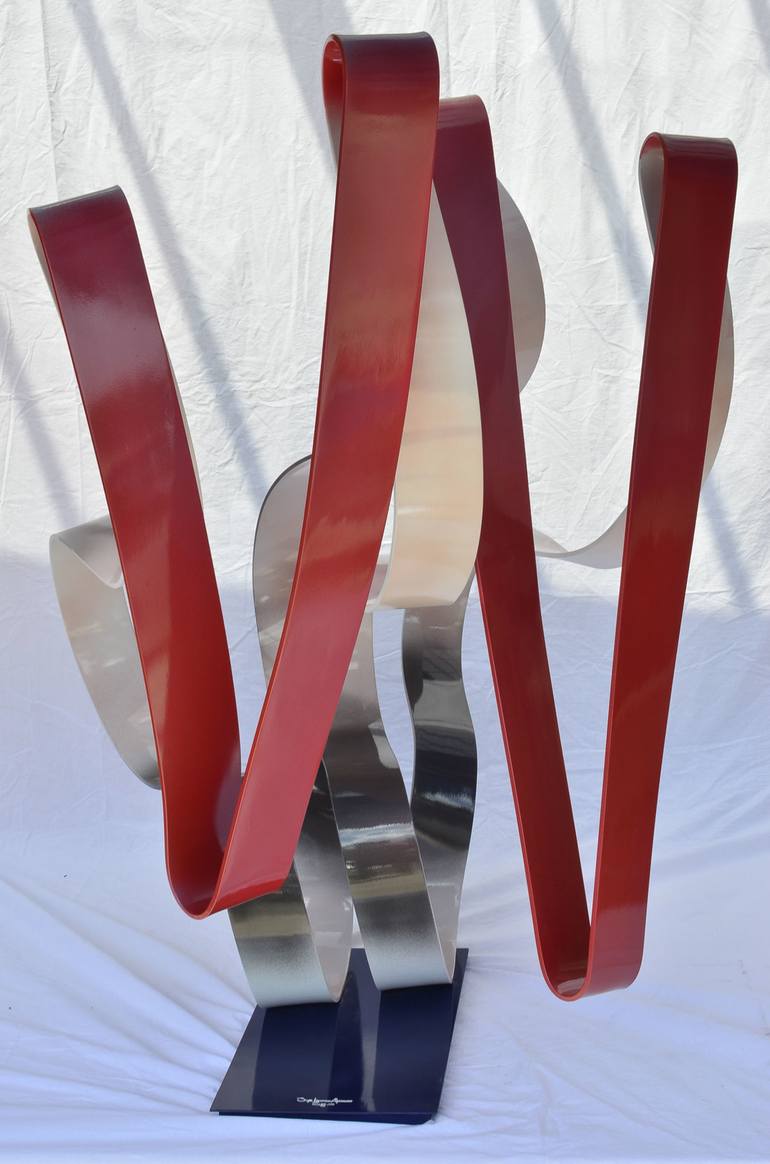 Original Abstract Expressionism Abstract Sculpture by Jose Ignacio Alvarado