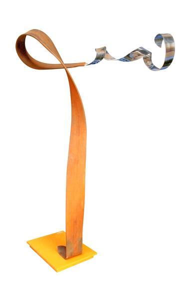 Original Abstract Expressionism Abstract Sculpture by Jose Ignacio Alvarado