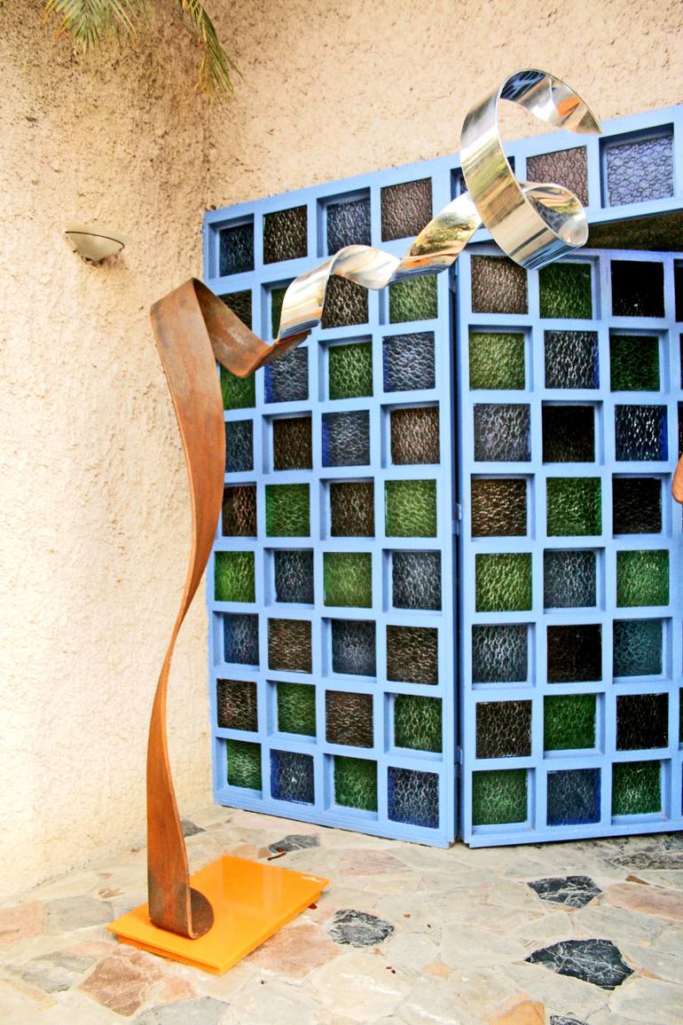 Original Abstract Expressionism Abstract Sculpture by Jose Ignacio Alvarado