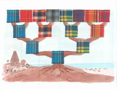 Print of World Culture Collage by Nicolas Moussette