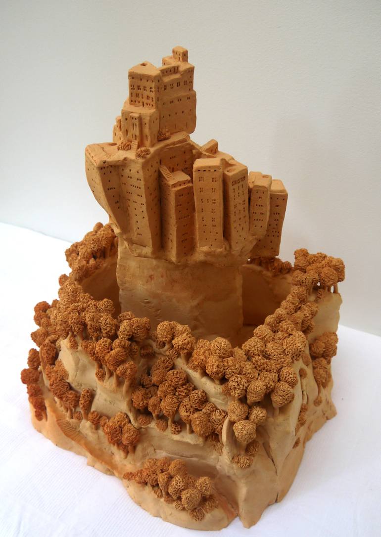 Original Figurative Architecture Sculpture by Nicolas Moussette