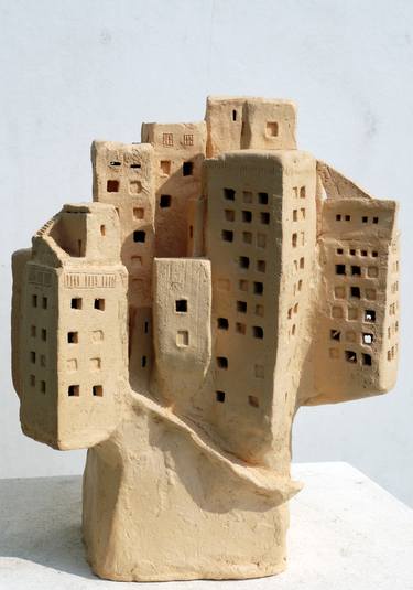 Original Conceptual Architecture Sculpture by Nicolas Moussette
