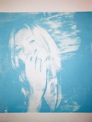 Kate Moss Silkscreen Varied Edition - Limited Edition of 1 thumb