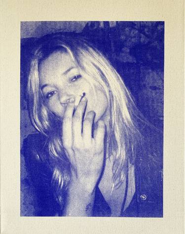 Kate Moss Blue - Limited Edition of 1 thumb