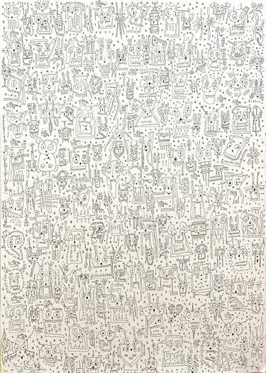 Original Abstract Drawings by Michael Stiegler