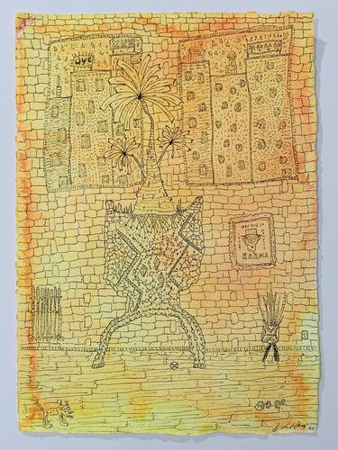 Original Abstract Home Drawings by Michael Stiegler